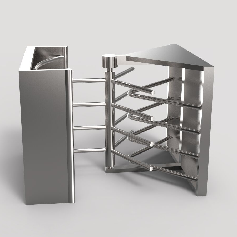 Turnstile Gate Access Control - نظام تحكم لبوابات دوارة للمشاة بارتفاع