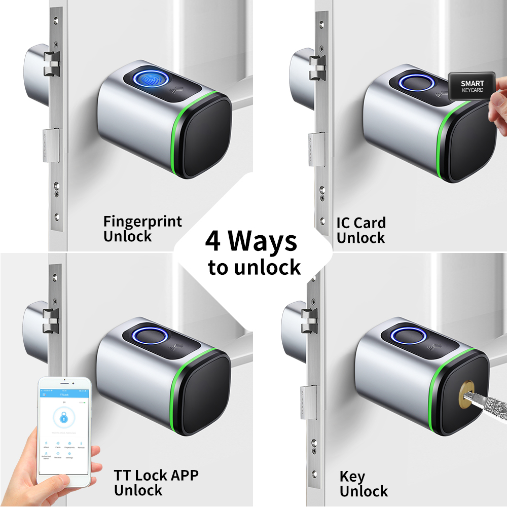 Door Access Control Keypad Rfid - TTLOCK App اسطوانة ذكية رقمية إلكترونية