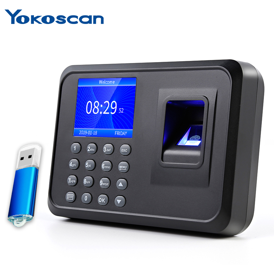 Biometric Time Attendance Machine - جهاز تسجيل وقت بصمة متعدد اللغات