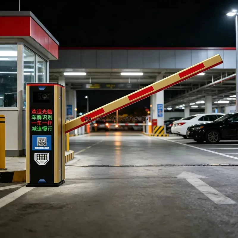 Gate Barrier Parking System - نظام التعرف التلقائي على لوحات السيارات