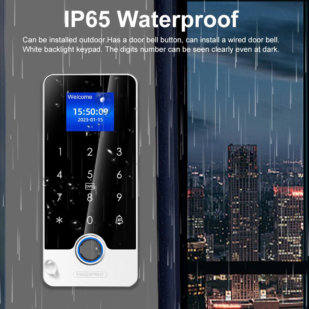 Door Access Control Keypad Rfid - نظام تحكم في الوصول ببصمة الإصبع